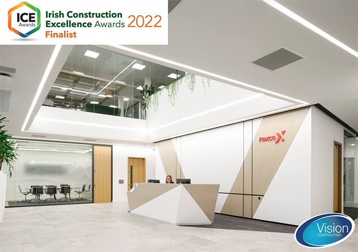 Vision Contracting Fexco Innovation Centre and RDI HubIrish Construction Excellence Awards